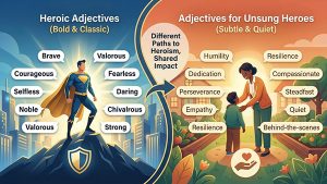Describing Valor: Adjectives for Heroes in English - englishscribe.com