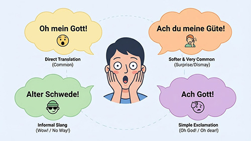 what is oh my god get online in german